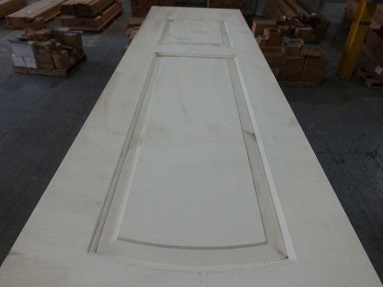 STACK OF (25) JELD-WEN CONTINENTAL RAISED PANEL DOOR SLABS, H/C,