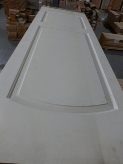 STACK OF (31) JELD-WEN CONTINENTAL  RAISED PANEL DOOR SLABS, H/C,