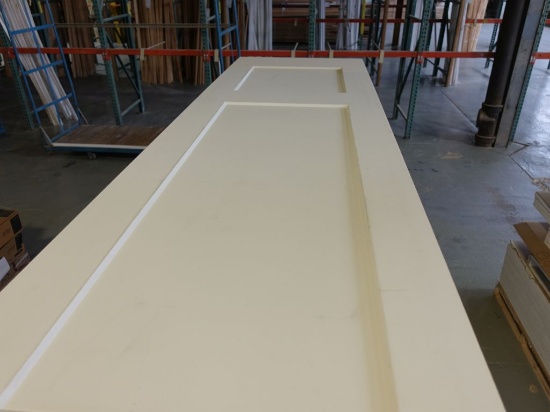 STACK OF (37) JELD-WEN RAISED PANEL DOORS, S/C,