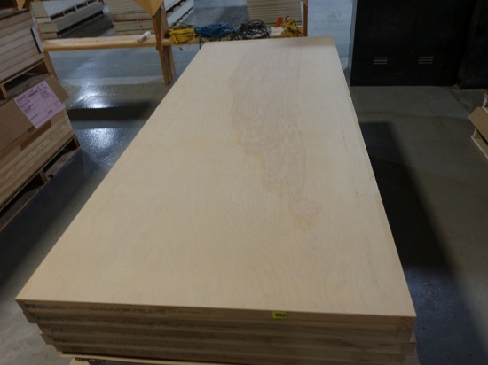 STACK OF (12) JELD-WEN BIRCH DOOR SLABS, S/C,