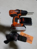 BLACK & DECKER 20V CORDLESS DRILL WITH BATTERY AND CHARGER