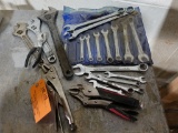 MISC. ADJUSTABLE AND COMBINATION WRENCHES AND VISE GRIPS