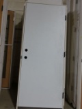 (5) ASSORTED PREHUNG STEEL DOORS, 3'W x 7' 11