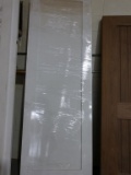 (1) HEAVY PRIMED FLAT PANEL DOOR, 8'HIGH x 32