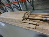 HUGE QUANTITY OF ASSORTED MAPLE MOLDINGS IN THIS STACK