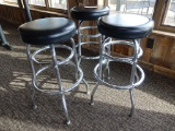 (3) BAR STOOLS, 15