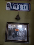 TIN PABST SIGN, AND 