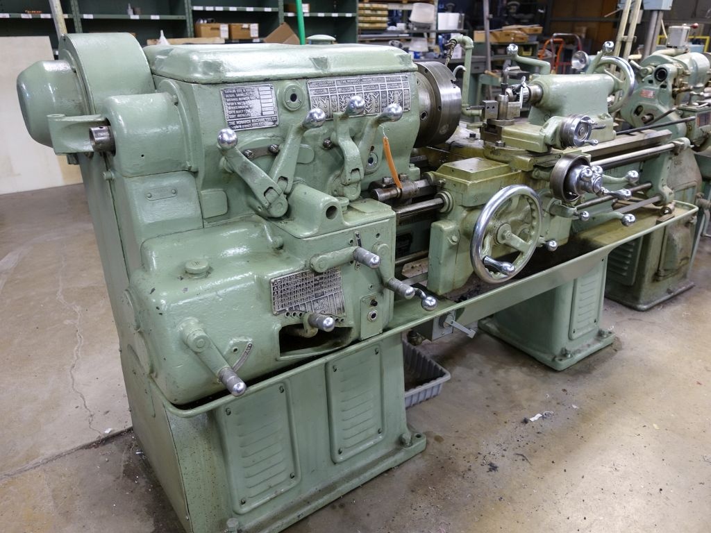 1945 Monarch Engine Lathe Model 12 Ck S N 28099 Industrial Machinery Equipment Manufacturing Online Auctions Proxibid