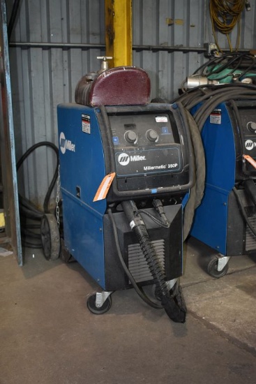 2012 MILLER MILLERMATIC 350P MIG WELDER,