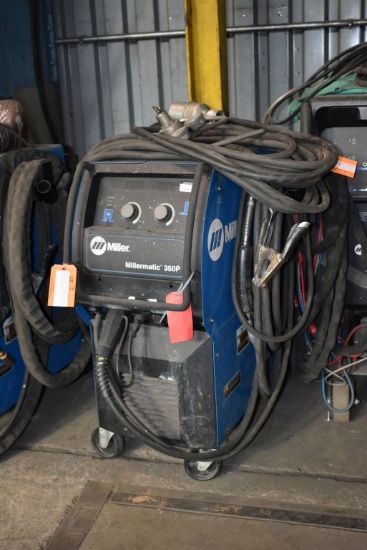 2012 MILLER MILLERMATIC 350P MIG WELDER,