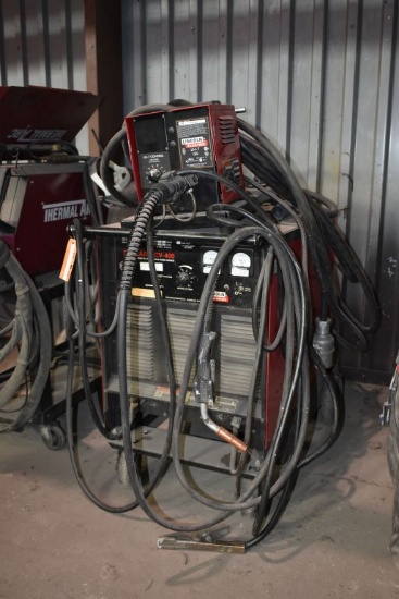 LINCOLN ELECTRIC IDEALARC CV400 MIG WELDER,