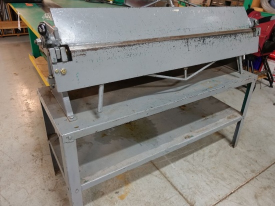 4' TENNSMITH BENCH TOP SHEAR WITH STAND