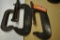 (2) JORGENSEN #706 HEAVY DUTY CLAMPS AND