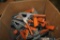 BOX OF (24) LARGE SPRING CLAMPS