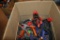 BOX OF ASSORTED SPRING CLAMPS