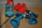 (2) MAKITA 12 VOLT CORDLESS DRILL WITH FOUR BATTERIES