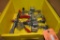 BIN OF HOLD DOWN CLAMPS