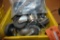 BIN OF CASTERS, MOSTLY 3