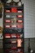(2) STACKABLE PLASTIC BINS WITH ASSORTED HARDWARE,