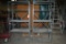 (2) 3' WIDE METAL SHELVING UNITS