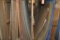 LARGE ASSORTMENT OF SHEET STOCK IN THIS 4' SECTIONS,