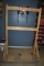 WOODEN CLAMP RACK ON CASTERS
