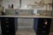 8' x 3' WORKBENCH WITH FOUR DRAWERS, GRAY LAMINATE TOP
