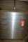 SILVER FOUR DRAWER CABINET ON CASTERS, EMPTY,