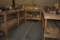 (4) WOODEN WORKBENCHES, (2) 4' x 8' AND (2) 2' x 8',