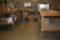 (3) WOODEN WORKBENCHES, (4) 2' x 8' AND (1) 2' x 8',
