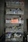 PLASTIC ORGANIZER WITH LARGE ASSORTMENT OF ROUTER BITS