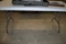 LIFETIME FIBERGLASS FOLDING TABLE, 6' x 30