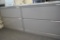 (2) TWO DRAWER HORIZONTAL FILE CABINETS, 3' WIDE,