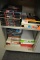 CONTENTS IN THIS SECTION OF CABINET, LABELS, PAPER,