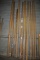 ASSORTED TRIM PIECES, MOSTLY CROWN MOLDING, UP TO
