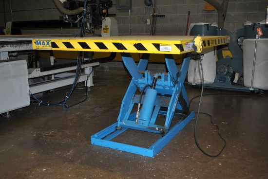 MAX HYDRAULIC SCISSOR LIFT TABLE, 4,000 LB. CAPACITY