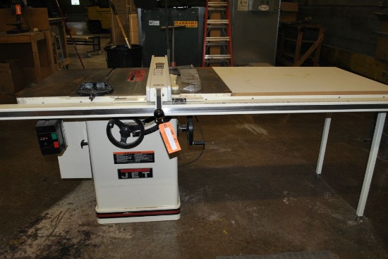 JET 10" TABLE SAW, MODEL JTAS-10XL-1, S/N: 6030083,