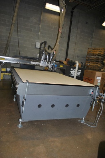 2006 MULTICAM TWIN HEAD CNC ROUTER, 3000 SERIES (3K),