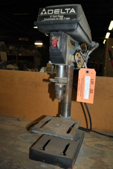 DELTA 8" DRILL PRESS, MODEL 11-950 TYPE 2,