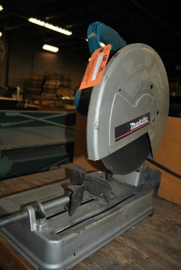MAKITA 2414B ELECTRIC CHOP SAW, S/N: 21916