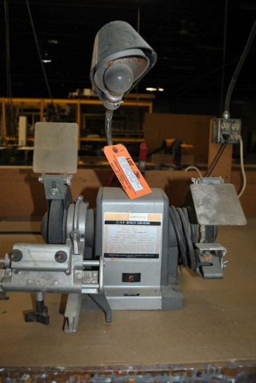 SEARS/CRAFTSMAN DOUBLE END BENCH GRINDER,