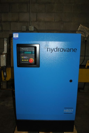 2020 HYDROVANE/GARDNER DENVER SCREW TYPE AIR COMPRESSOR,