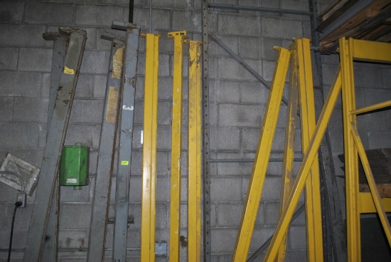 (1) SECTION OF PALLET RACKING,