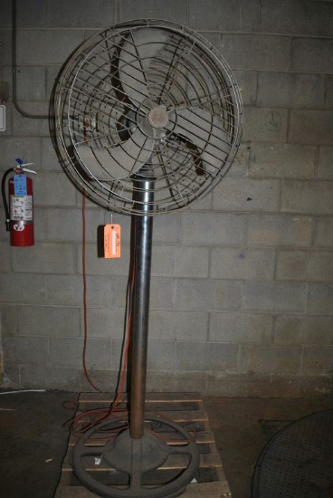 22" PEDESTAL SHOP FAN