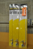 (3) CENTRAL PNEUMATIC 2 FOOT EXTENDED BLOW GUNS