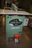 C.R. ONSRUD INC. INVERTED ROUTER TABLE, OPERATOR FOOT PEDAL,