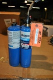 BERNZOMATIC PROPANE TORCH AND EXTRA TANKS