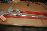 (4) ASSORTED PIPE BENDERS UP TO 1