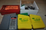 ASSORTMENT OF DRILL AND TAP INDEXES (SOME PARTIAL) AND
