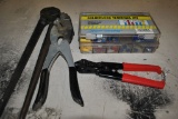 ORGANIZERS WITH TERMINALS, SHEARS, AND WIRE CUTTER